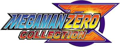 Mega Man Zero Collection title screen for Nintendo DS